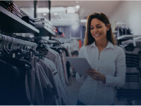 Pessoas a utilizar o Vendus em vários negócios.